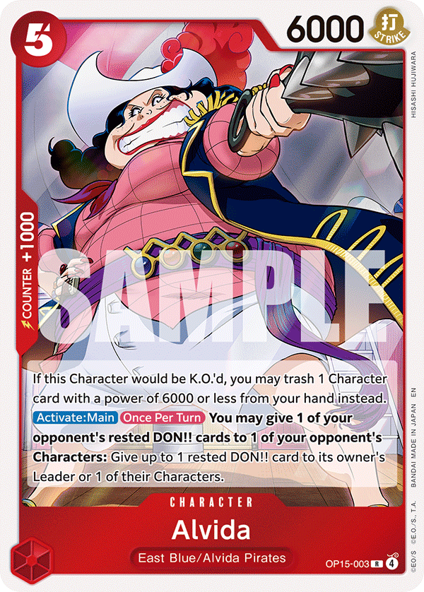 Alvida — OP15-003 OP15-003