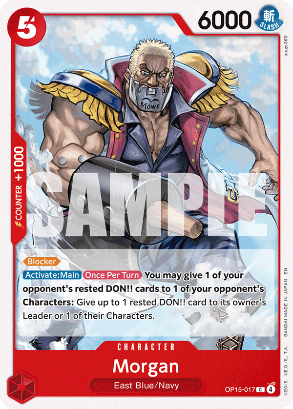 Morgan — OP15-017 OP15-017