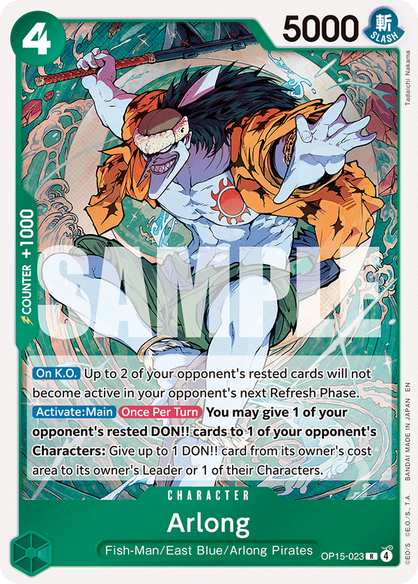 Arlong — OP15-023 OP15-023
