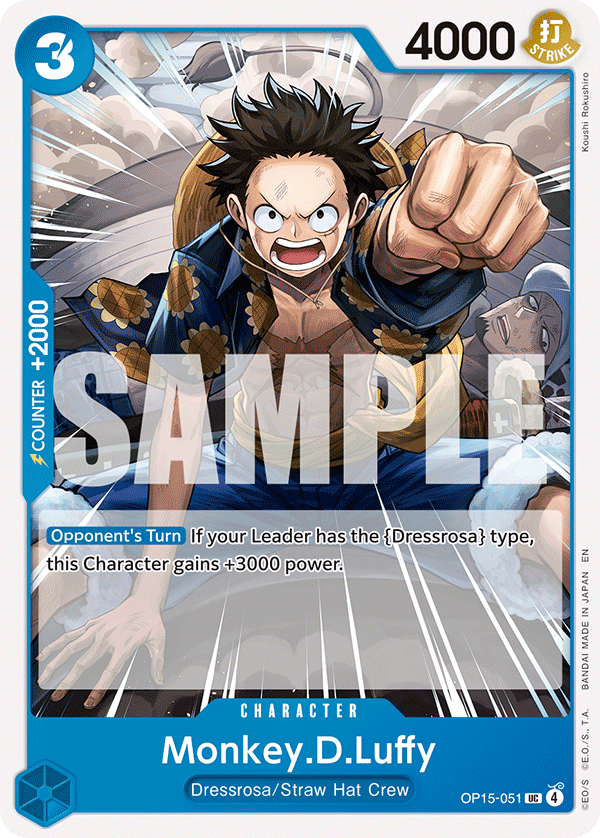 Monkey.D.Luffy — OP15-051 OP15-051
