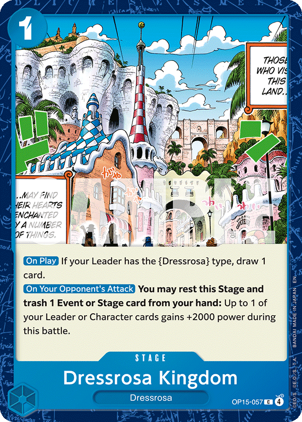 Dressrosa Kingdom — OP15-057 OP15-057