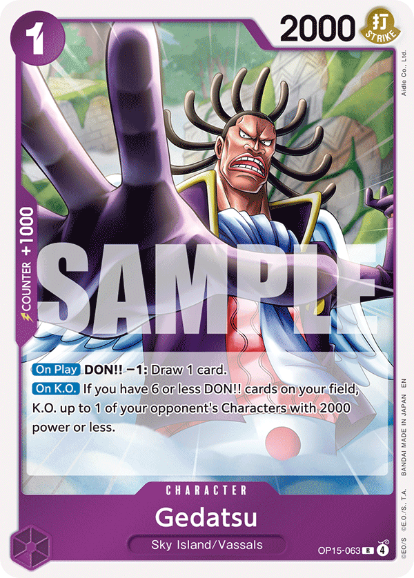 Gedatsu — OP15-063 OP15-063