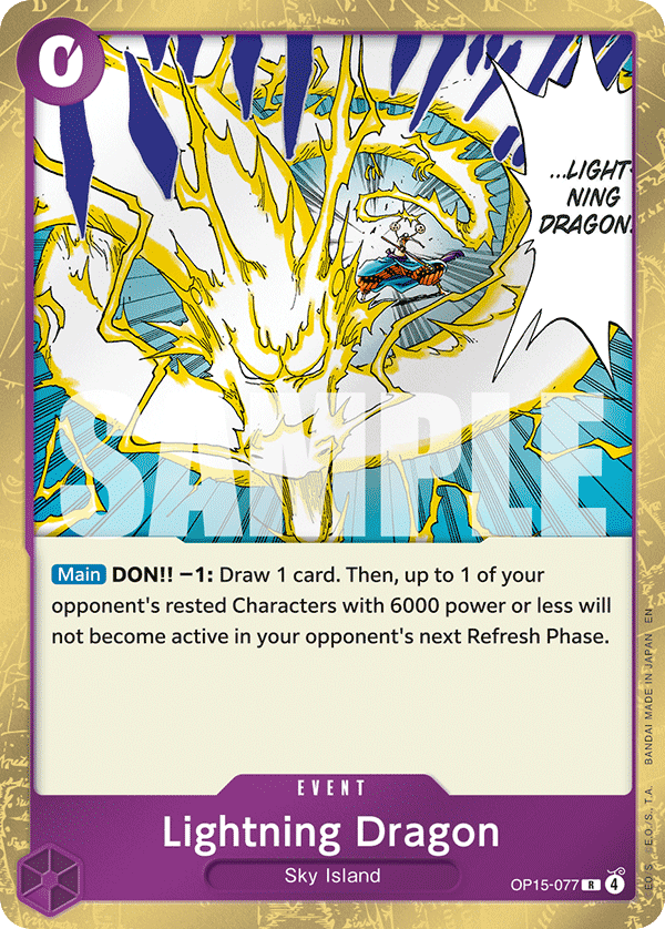 Lightning Dragon — OP15-077 OP15-077