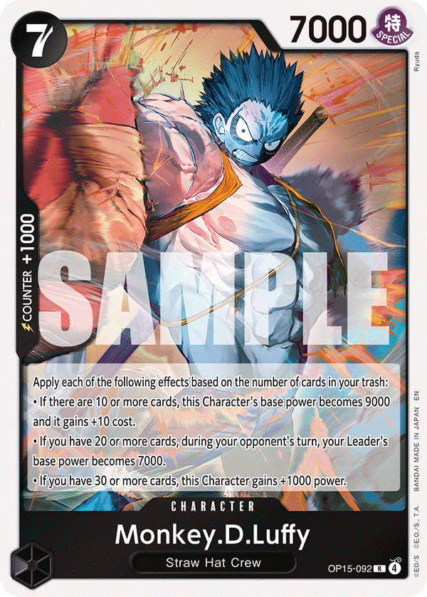 Monkey.D.Luffy — OP15-092 OP15-092