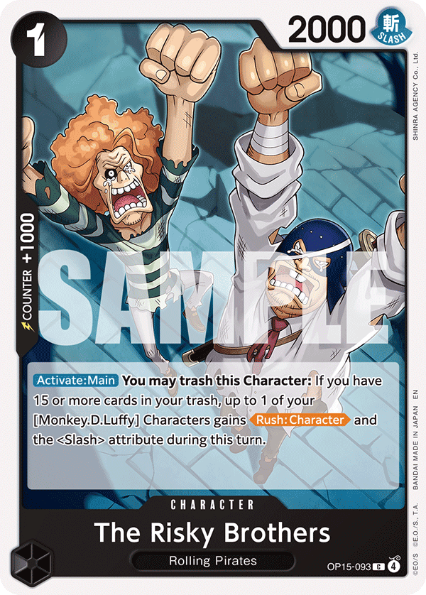 The Risky Brothers — OP15-093 OP15-093