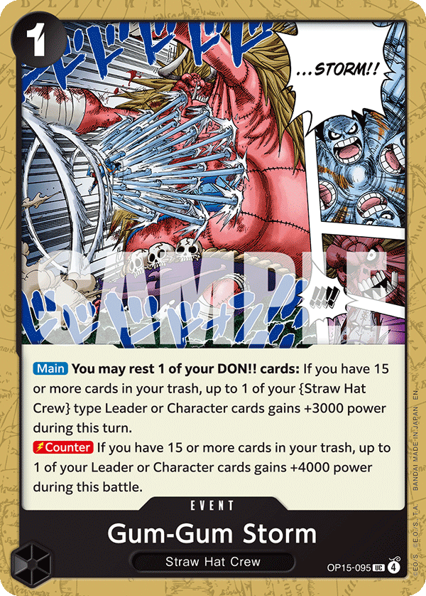 Gum-Gum Storm — OP15-095 OP15-095