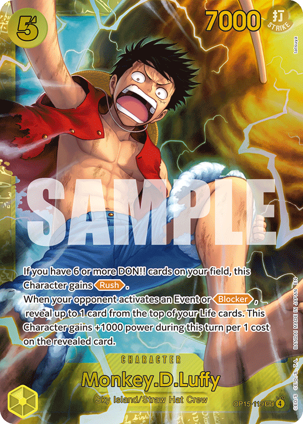 Monkey.D.Luffy — OP15-119 OP15-119