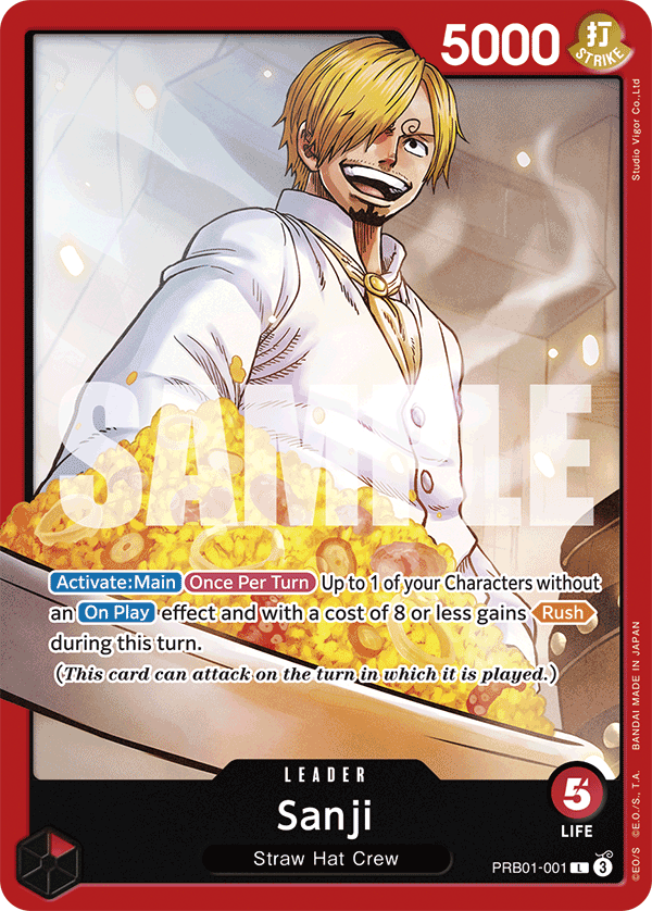 Sanji — PRB01-001 PRB01-001