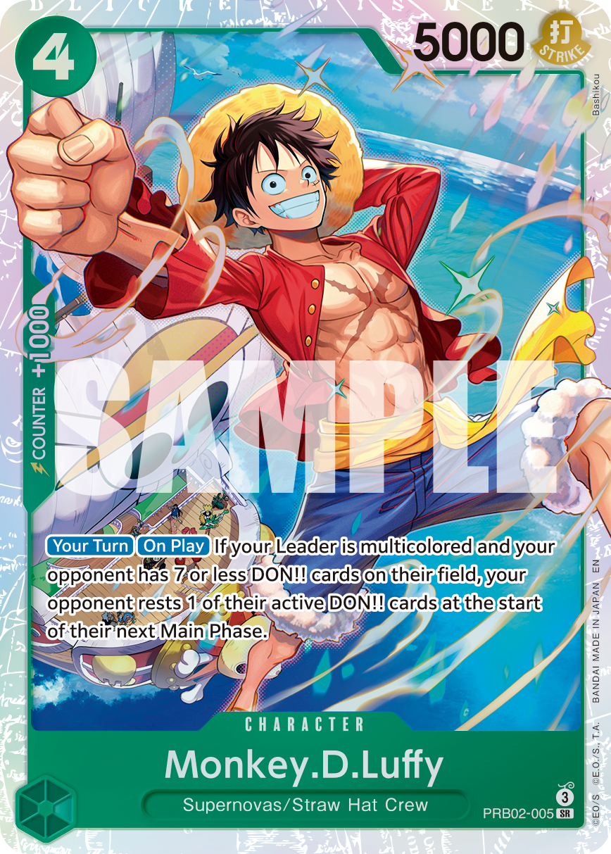 Monkey.D.Luffy — PRB02-005 PRB02-005