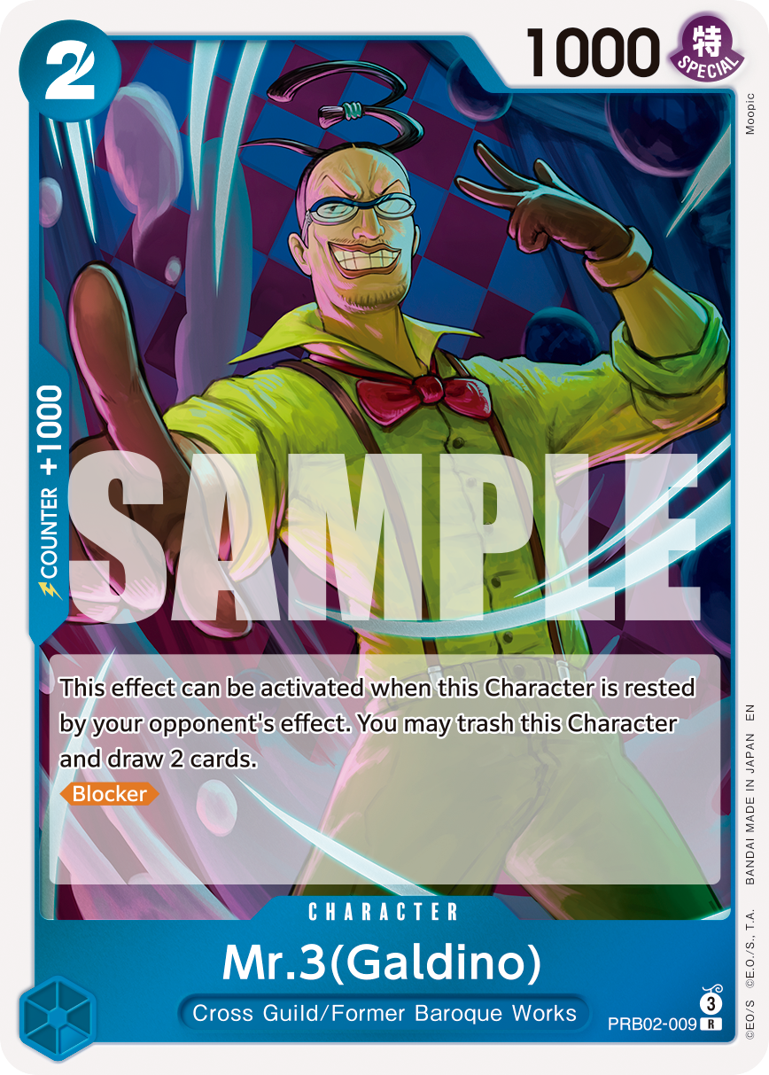 Mr.3(Galdino) — PRB02-009 PRB02-009