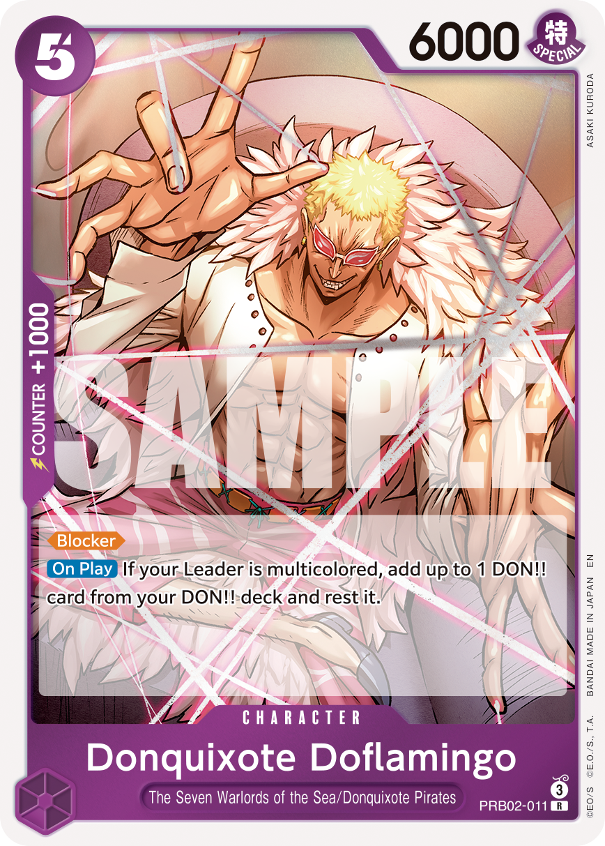 Donquixote Doflamingo — PRB02-011 PRB02-011