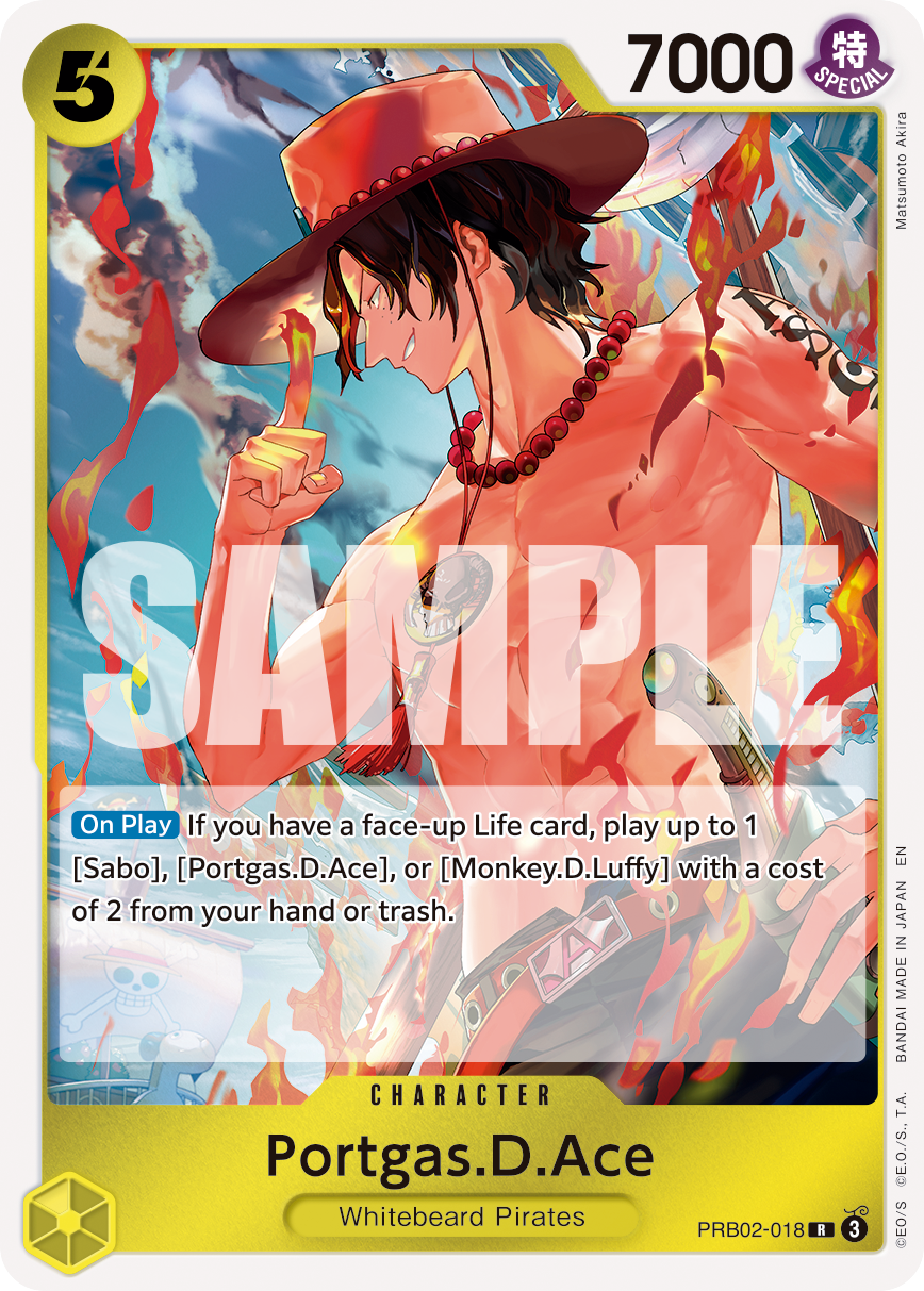 Portgas.D.Ace — PRB02-018 PRB02-018