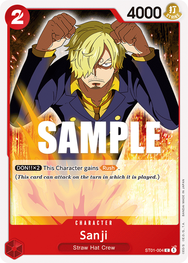 Sanji — ST01-004 ST01-004