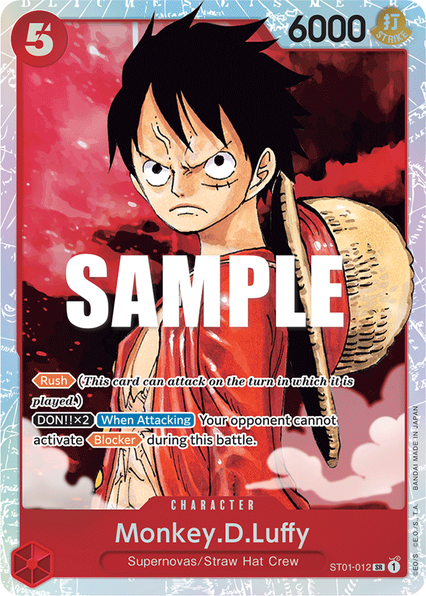 Monkey.D.Luffy — ST01-012 ST01-012
