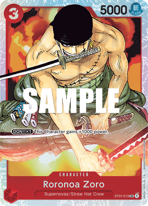 Roronoa Zoro — ST01-013 ST01-013