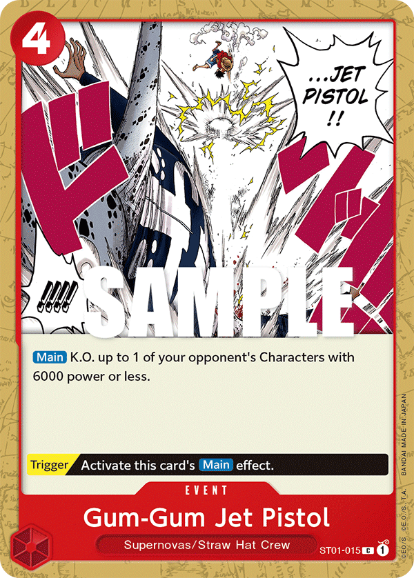 Gum-Gum Jet Pistol — ST01-015 ST01-015
