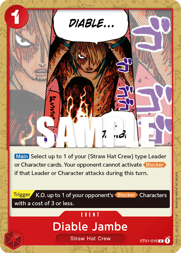 Diable Jambe — ST01-016 ST01-016