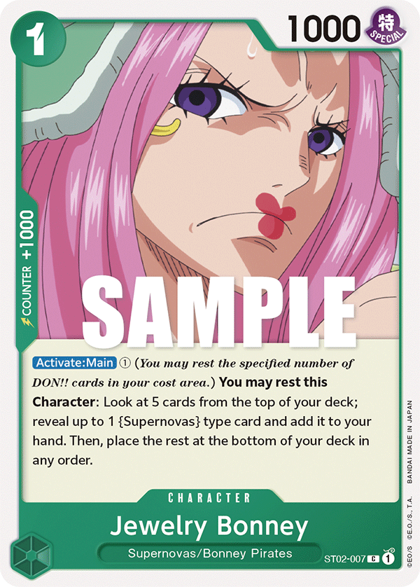 Jewelry Bonney — ST02-007 ST02-007