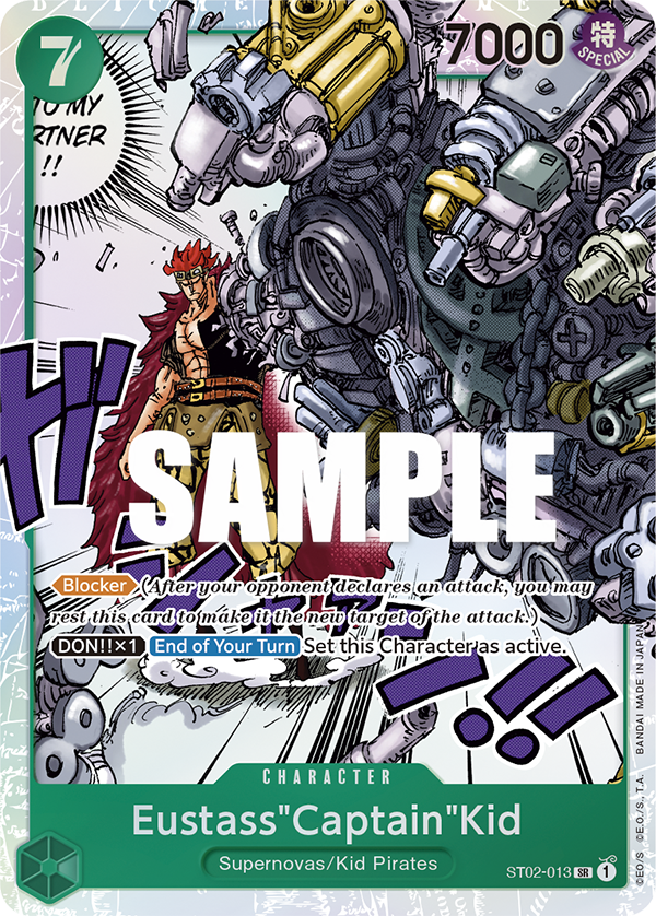 Eustass"Captain"Kid — ST02-013 ST02-013
