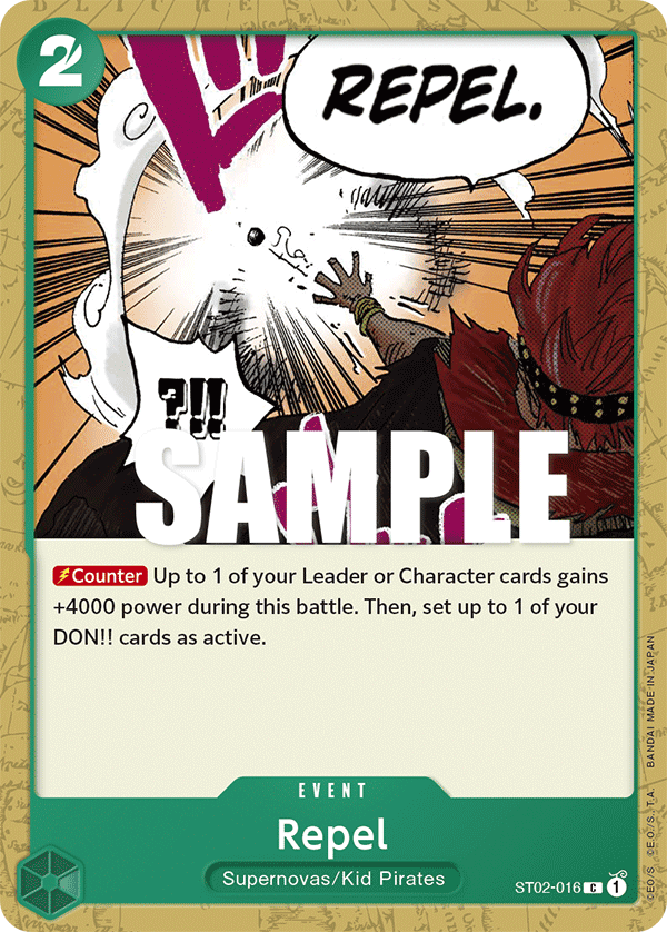 Repel — ST02-016 ST02-016