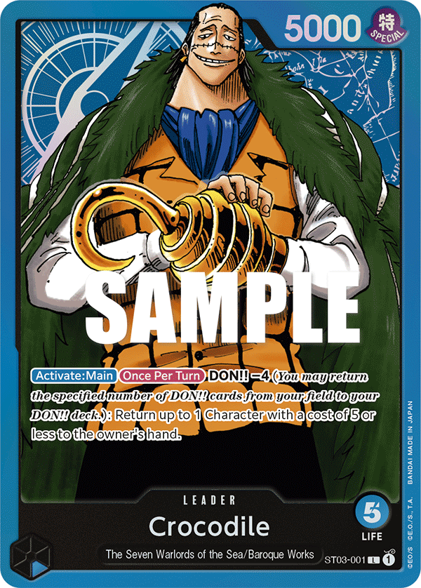 Crocodile — ST03-001 ST03-001