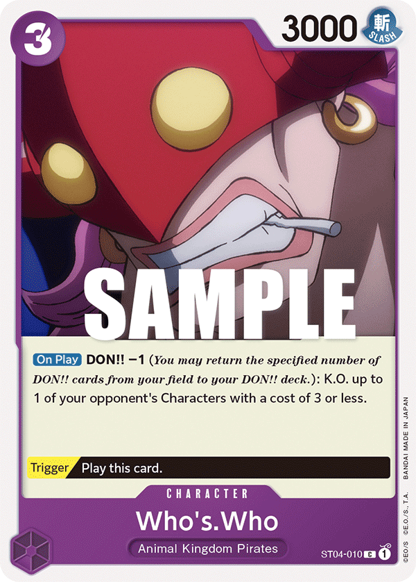 Who's.Who — ST04-010 ST04-010