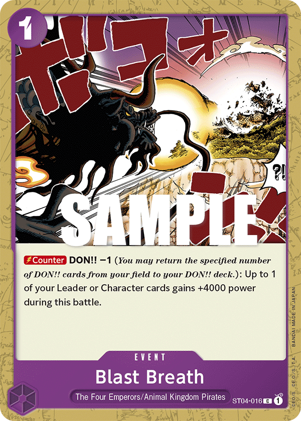 Blast Breath — ST04-016 ST04-016