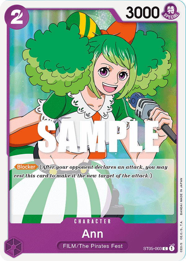 Ann — ST05-003 ST05-003