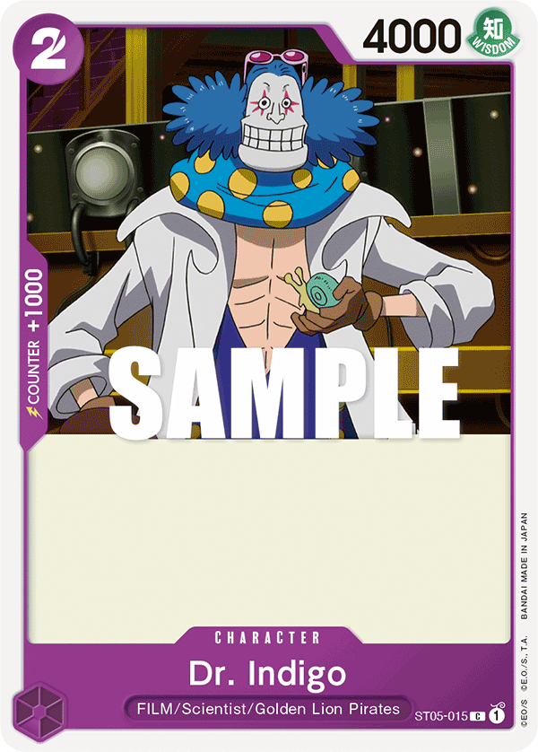 Dr. Indigo — ST05-015 ST05-015
