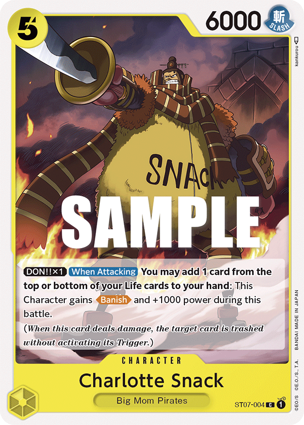 Charlotte Snack — ST07-004 ST07-004