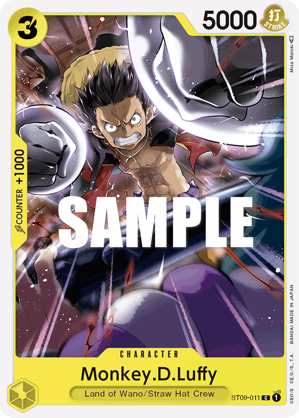 Monkey.D.Luffy — ST09-011 ST09-011
