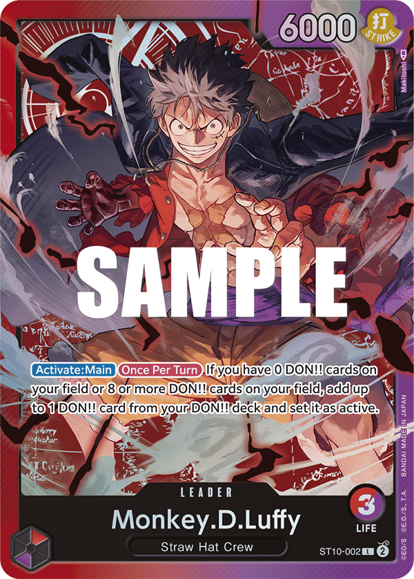 Monkey.D.Luffy — ST10-002 ST10-002