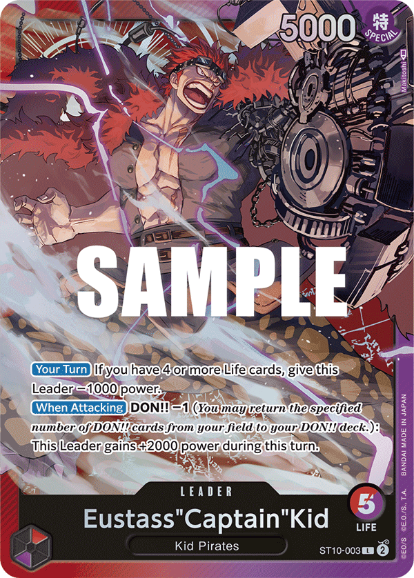 Eustass"Captain"Kid — ST10-003 ST10-003