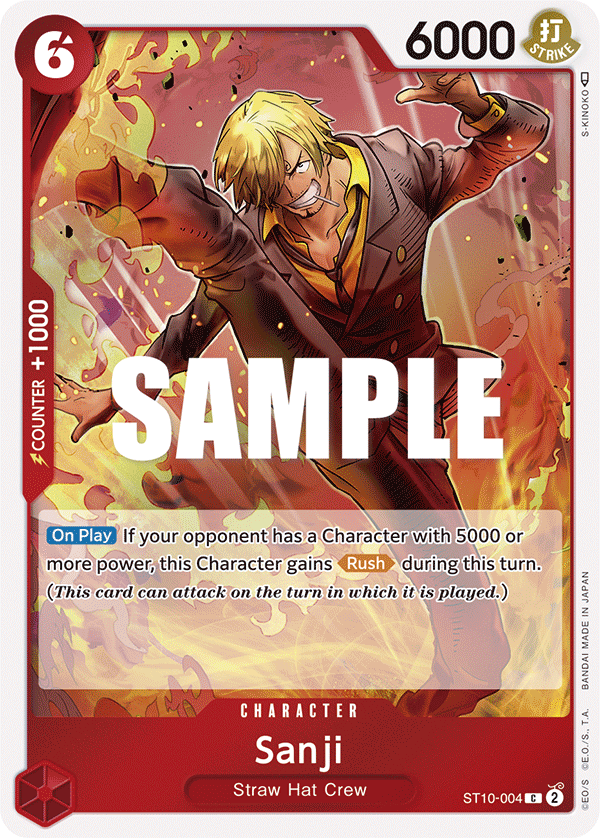Sanji — ST10-004 ST10-004