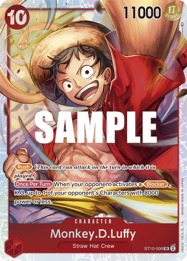 Monkey.D.Luffy — ST10-006 ST10-006