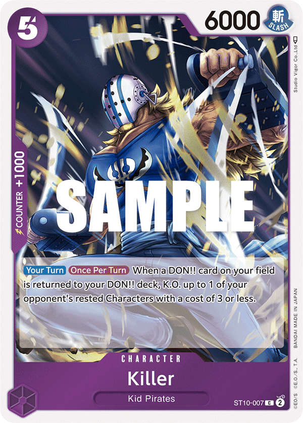 Killer — ST10-007 ST10-007