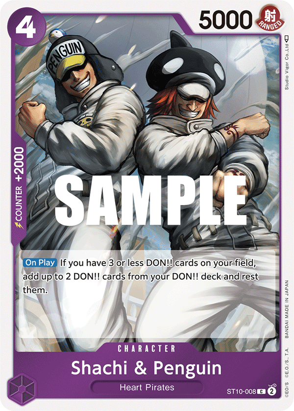 Shachi &amp; Penguin — ST10-008 ST10-008