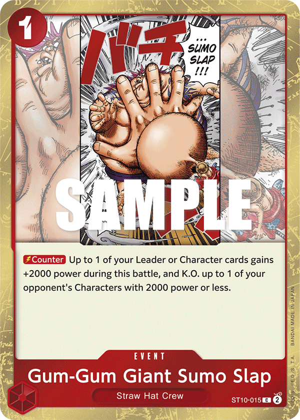Gum-Gum Giant Sumo Slap — ST10-015 ST10-015