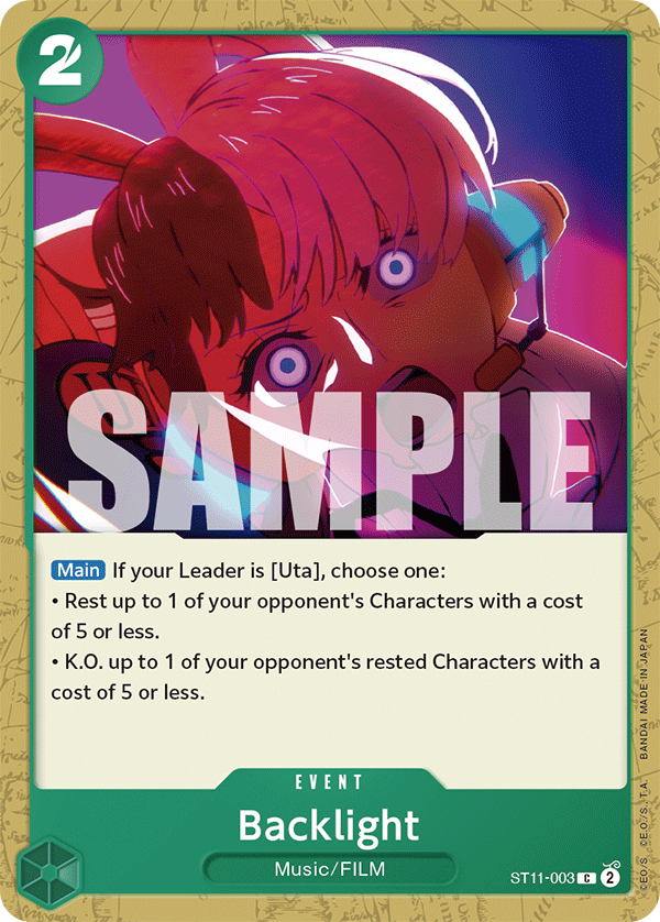 Backlight — ST11-003 ST11-003