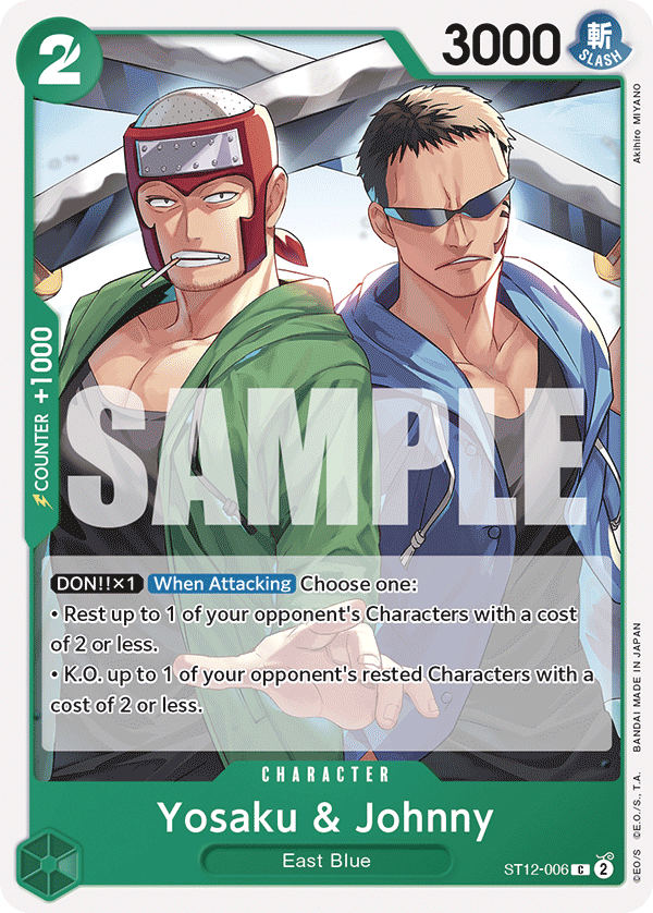 Yosaku &amp; Johnny — ST12-006 ST12-006