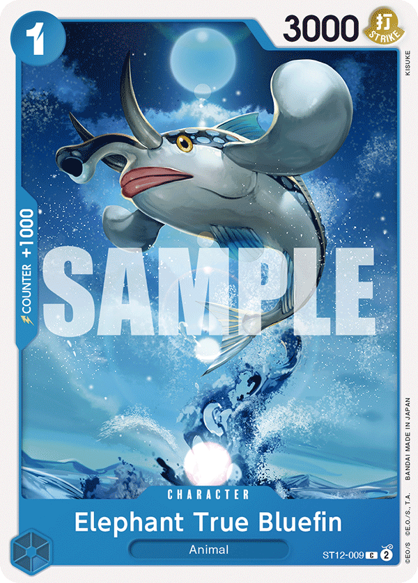 Elephant True Bluefin — ST12-009 ST12-009