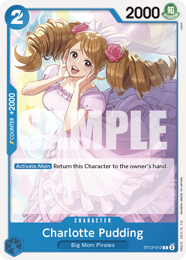 Charlotte Pudding — ST12-012 ST12-012