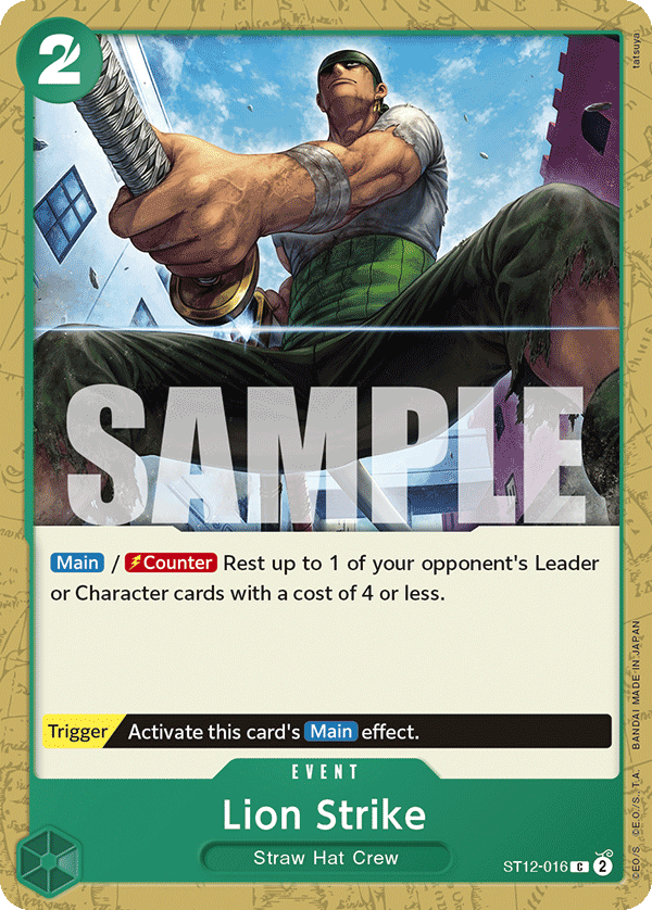 Lion Strike — ST12-016 ST12-016