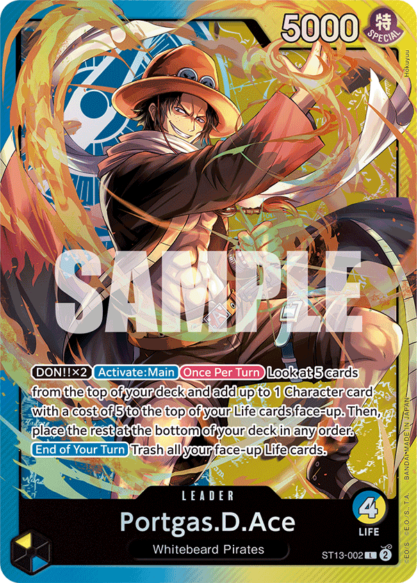 Portgas.D.Ace — ST13-002 ST13-002