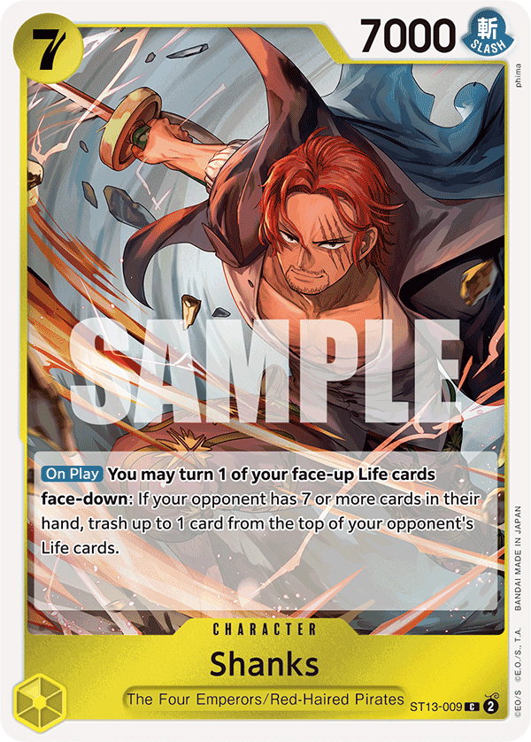 Shanks — ST13-009 ST13-009