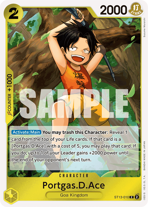 Portgas.D.Ace — ST13-010 ST13-010