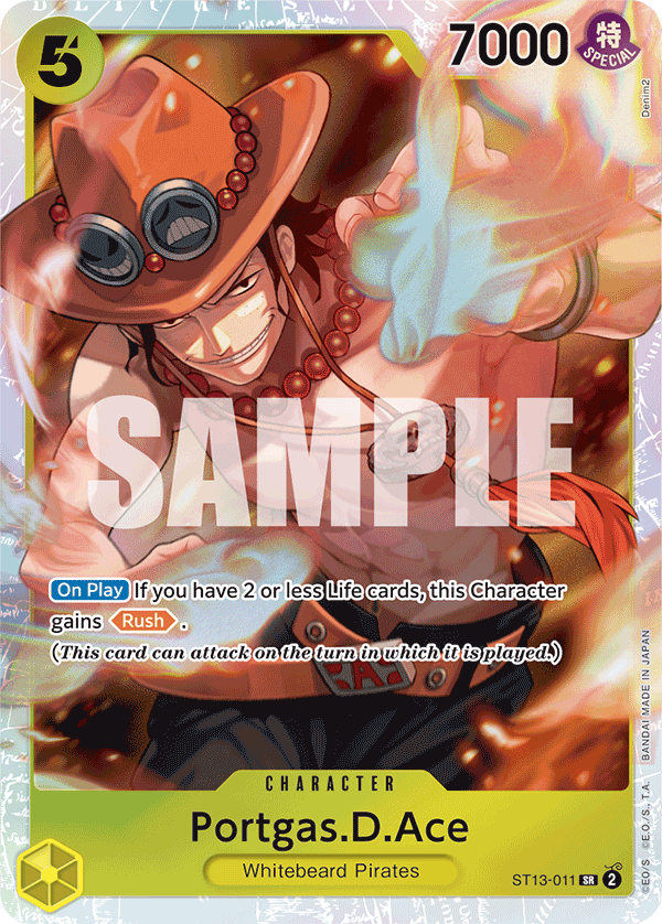 Portgas.D.Ace — ST13-011 ST13-011