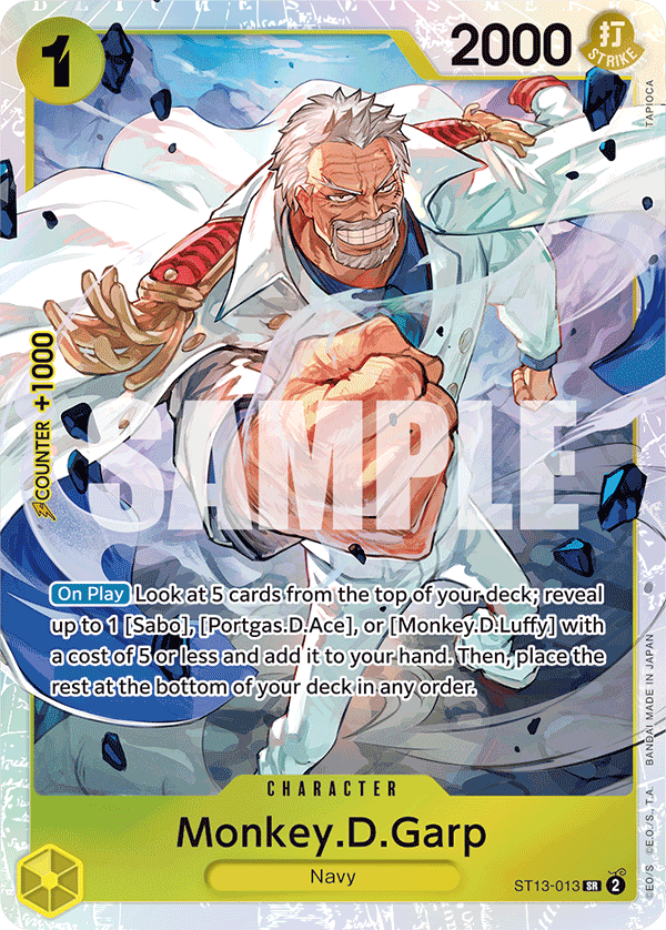 Monkey.D.Garp — ST13-013 ST13-013