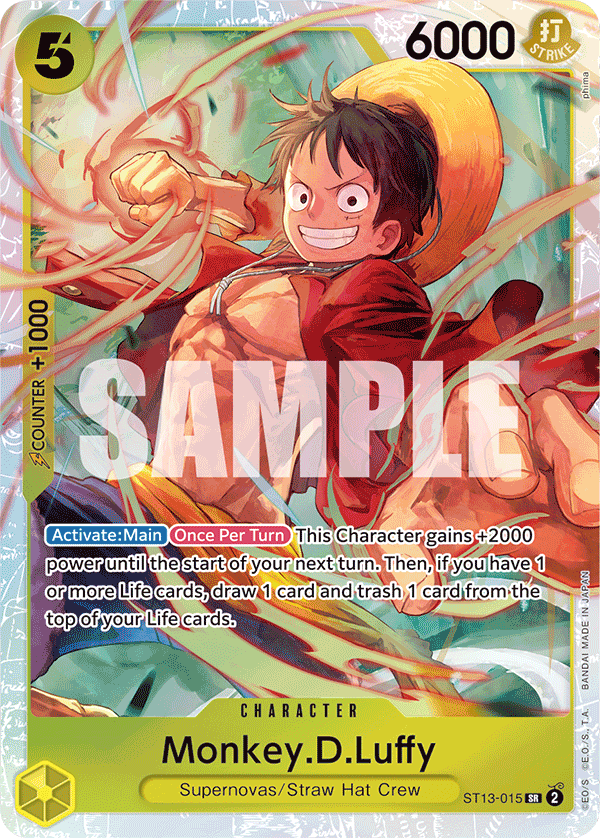 Monkey.D.Luffy — ST13-015 ST13-015