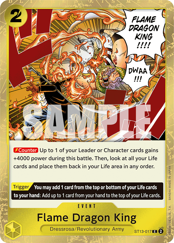 Flame Dragon King — ST13-017 ST13-017